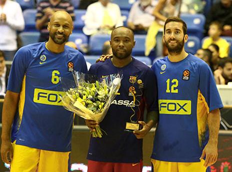 קבלת פנים חמה לאקס שהיה שותף לזכיה ביורוליג ב-2014 (אלן שיבר)