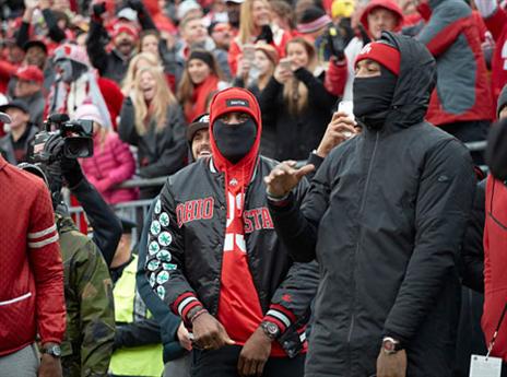 סמית במשחק של אוהיו סטייט (gettyimages)