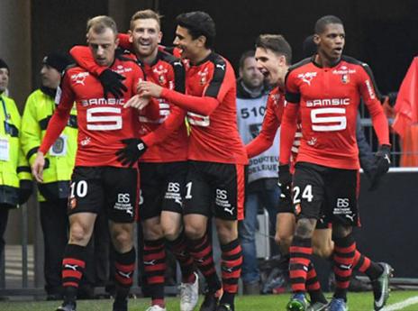 ראן חגגה בסנט אטיין (AFP)