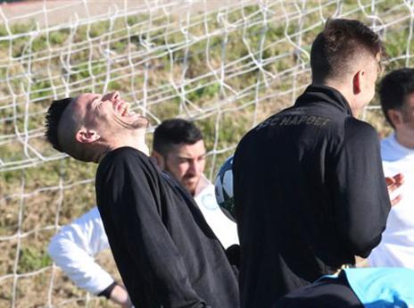 האמשיק לא נראה מתוח במיוחד (AFP)