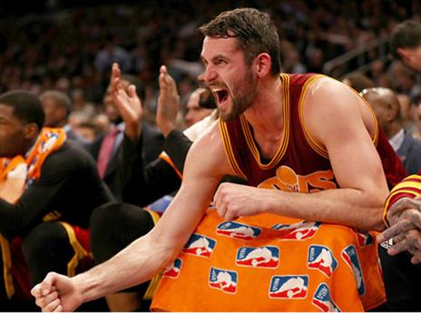 משחק טוב שלו. קווין לאב (gettyimages)