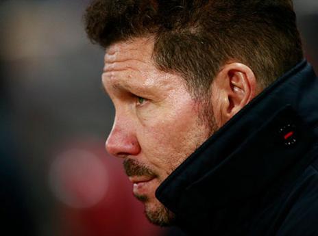 סימאונה לא מודאג מהבצורת של גריזמן (getty)