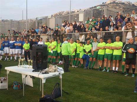 ותיקי מכבי חיפה לקחו חלק במשחק