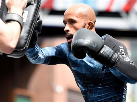 הפך ללוחם הטוב בעולם. ג'ונסון (getty)