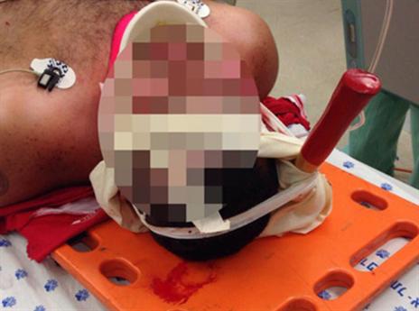 הנאשם בבית המשפט. "לא רוצה לישון בפחד" (צילום: משטרת ישראל)