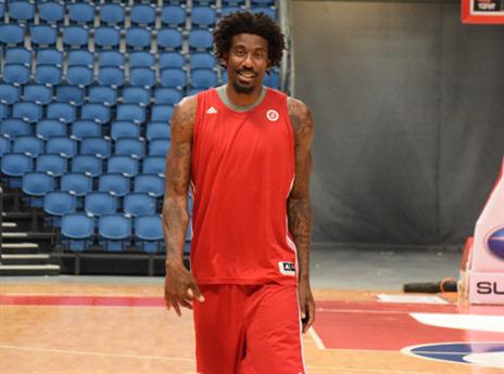 האדומים התאמנו בארנה היום. סטודמאייר