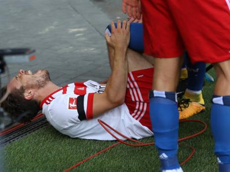 מולר. חגיגת השער עלתה לו ביוקר (getty)