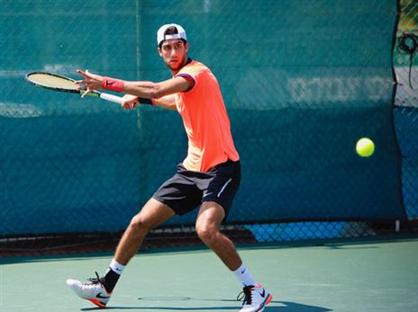 בוליס. הזדמנות גדולה לטניסאי הצעיר (צילום: איגוד הטניס)