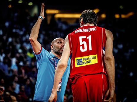 ג'ורג'ביץ' ומריאנוביץ' לא מצאו פיתרונות להתקפה הסלובנית (פיב"א)