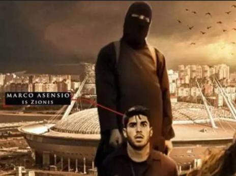 "הוא ציוני". התמונה נגד אסנסיו (טוויטר)