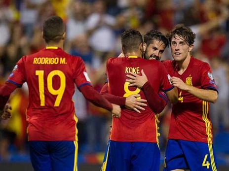 בדרג השני. ספרד (getty)