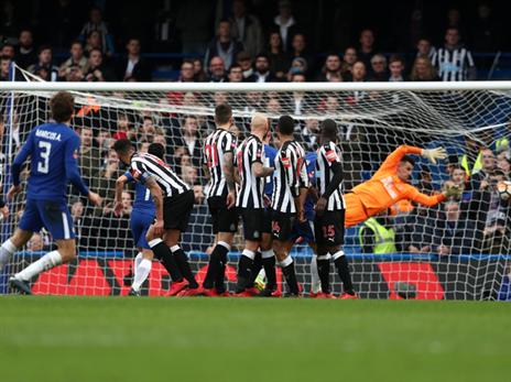 הביצוע של מרכוס אלונסו. מושלם (getty)