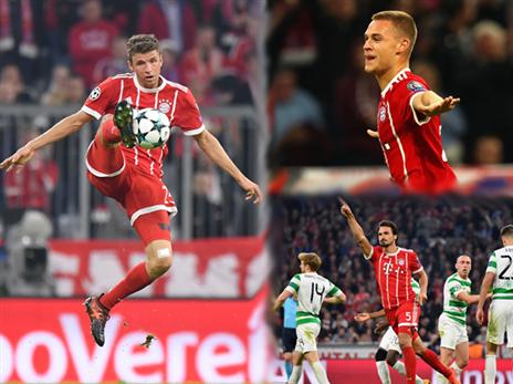 מולר מכניס את הראשון, קימיש עם השני ומאטס הומלס כובש את השלישי (Getty)