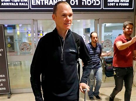 כריס פרום בישראל. הג'ירו מעבר לפינה (getty)