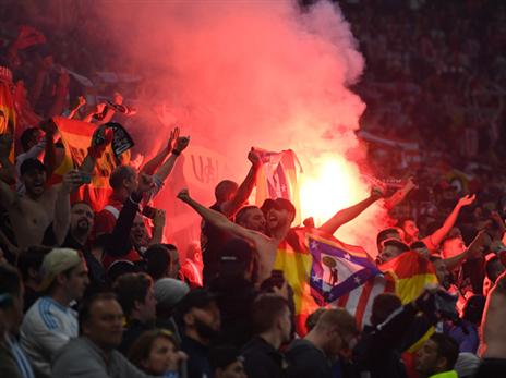 לא גמר האלופות, אבל כמה תשוקה הייתה ביציעים (getty)