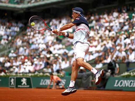 שוורצמן, שיחק היטב וניצח את המערכה הראשונה (getty)