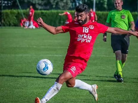 זיקרי, היה יחסית פעיל, אבל זה לא הוביל לשערים (באדיבות הפועל ת"א, האתר הרשמי)