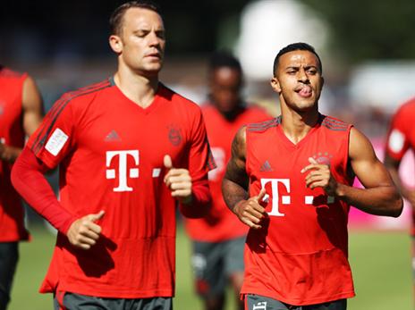 עונה חדשה יוצאת לדרך. באיירן באימון המסכם (getty)