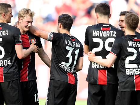 מתקרבים לאירופה. לברקוזן (getty)