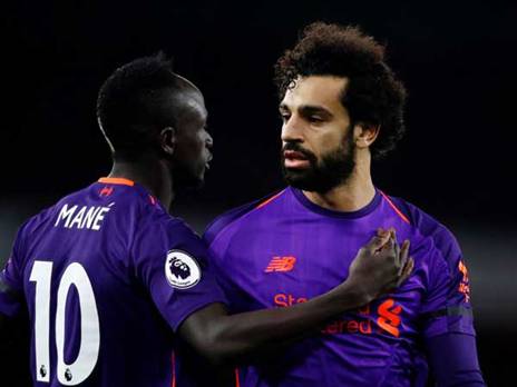 יעזרו לליברפול להמשיך את הרצף בקאמפ-נואו? סלאח ומאנה (Julian Finney, Getty)