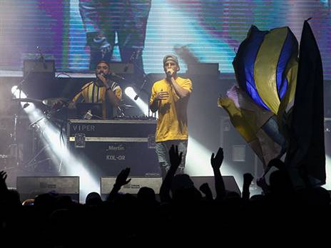 הראפר איזי הרקיד את הקהל (ירון שלום)