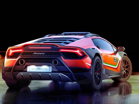 640 כ"ס ומרווח גחון מוגבה עם צמיגי שטח ייעודיים