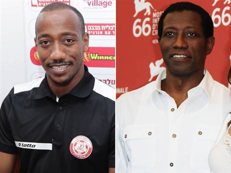 ווסלי סנייפס ומנשה זלקה (GETTY ודני מרון)