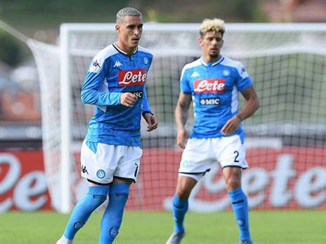 כבש, אך קבוצתו הפסידה. קאייחון במשחק האימון היום (getty)