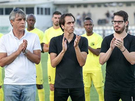 יכולים להוביל לשינוי מבורך. אוחנה, חוגג ובניון (צילום: דני מרון)