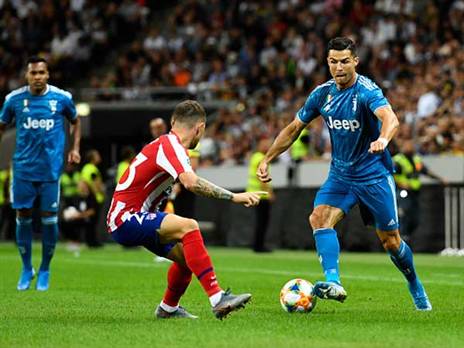 רונאלדו מול אתלטיקו, לא משחק טוב של הכוכב (getty, Erik SIMANDER)