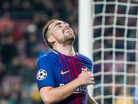 אלקאסר בברצלונה. חוסר האמון פגע בו (Getty)