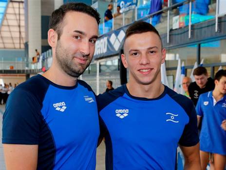 הישג יפה ללייטרובסקי (באדיבות גא יחיאלי, איגוד השחייה בישראל)