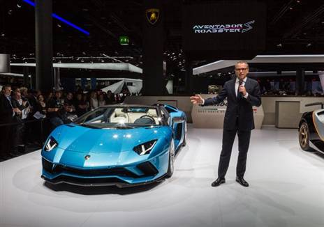 למבורגיני. בדרך החוצה מפולקסווגן? (צילום: יצרן)