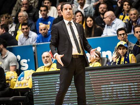 עדיין ללא הפסד בליגה. ספרופולוס (צילום: עודד קרני)