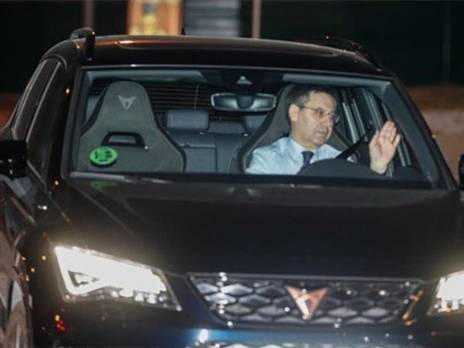 ברתומאו מגיע לפגישה עם השחקנים (Getty Inages)