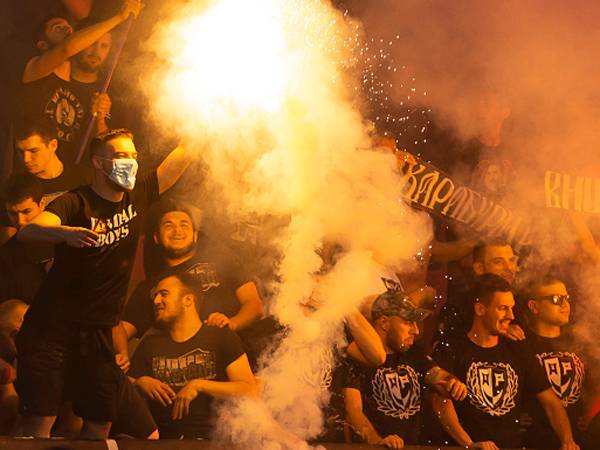 התצוגה של אוהדי פרטיזן לא הספיקה (Getty)