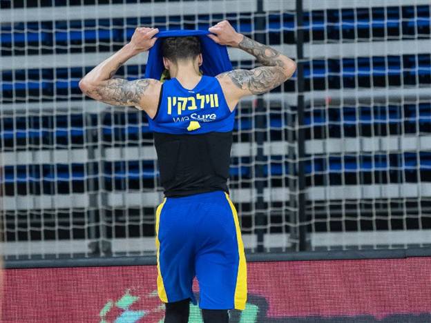 ווילבקין, החטיא את השלשה המכריעה והשתולל בסיום (עודד קרני)