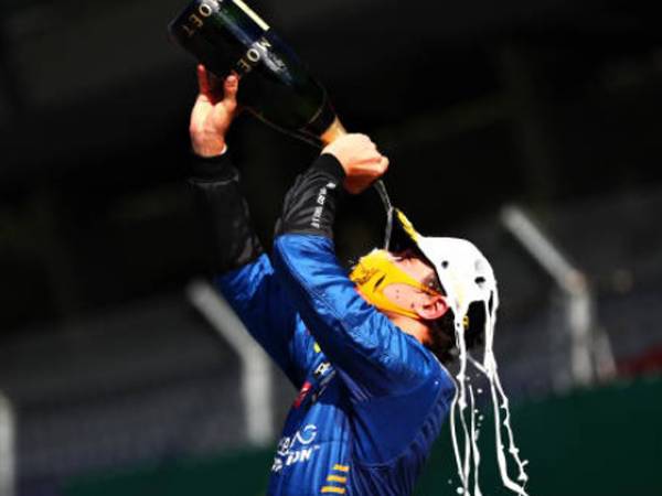 העתיד של נוריס יכלול הרבה רגעים כאלו (GETTY)