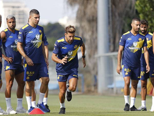 האימונים נמשכים כרגיל (באדיבות מכבי תל אביב)