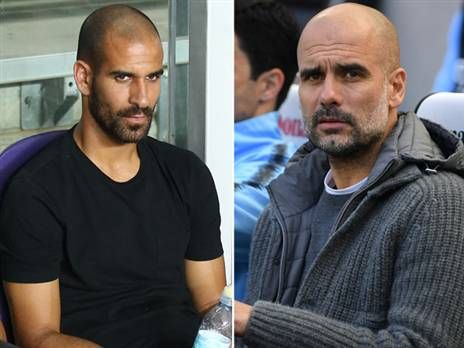 פפ גווארדיולה וגל אלברמן (GETTY ואלן שיבר)