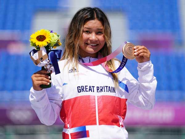 סקיי בראון. בגיל 13 בלבד, עשתה היסטוריה (GETTY)