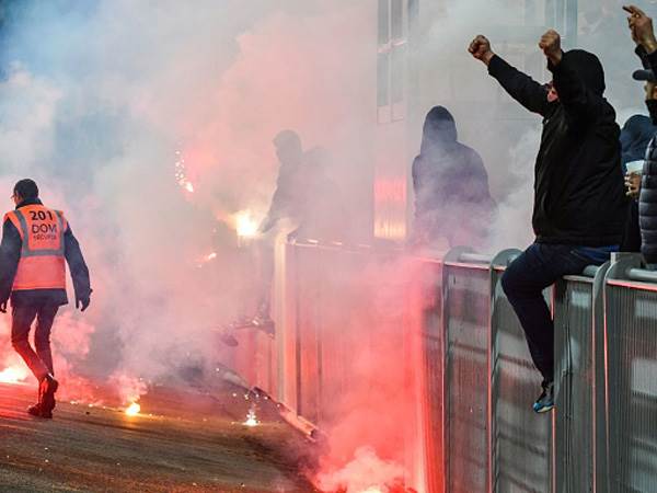 מסתבר כי האוהדים הירוקים פעלו במכוון (GETTY)