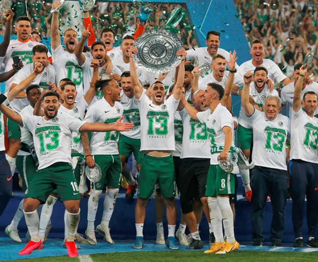 הירוקים חוגגים אליפות ראשונה אחרי עשור. בכרמל מעוניינים לשחזר את ההצלחה (מאור אלקסלסי)