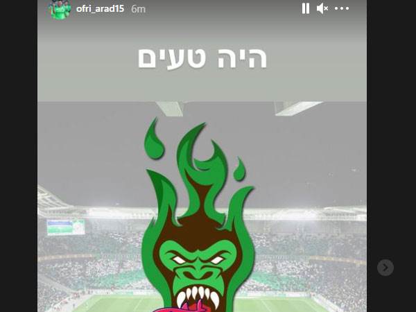 התגובה של עופרי ארד הפוסט של אראל (צילום מסך: מתוך אינסטגרם)
