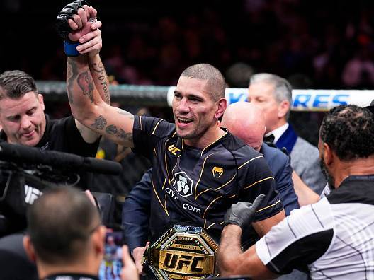 בקרב הרביעי שלו בלבד ב-UFC. פריירה (GETTY)
