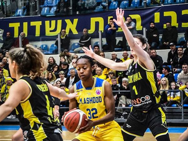 מנקודות האור הבודדות של אשדוד. ווקר (קרדיט: FIBA)
