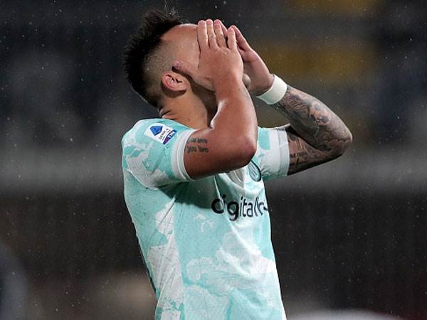 לאוטרו ואינטר איבדו נקודות בתוספת הזמן (Getty)