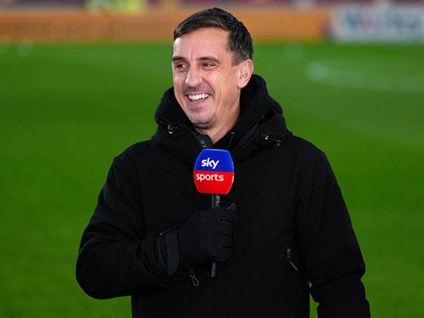 "יונייטד תסיים מעל ארסנל". נוויל (Getty)