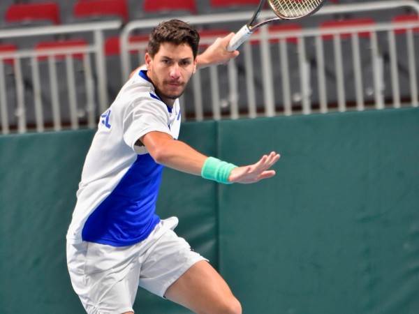 מתכוננים ללטביה (צילום: עפרה פרידמן, איגוד הטניס)