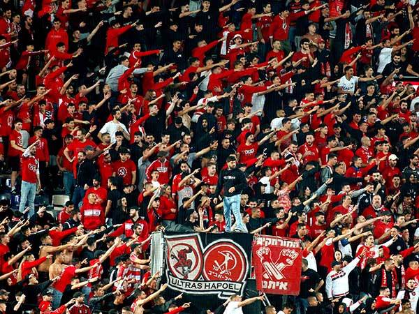 ידעו ימים יפים מאלה, יקוו לא להסתבך בתחתית. אוהדי הפועל ת"א (אלן שיבר)